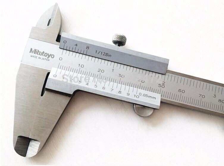 VERNIER PIE DE REY DE 8" EN 1/128"