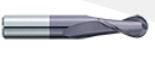 FRESA BOLA TUNGSTENO 1/4" X 1/4" X 2-1/2" 2F