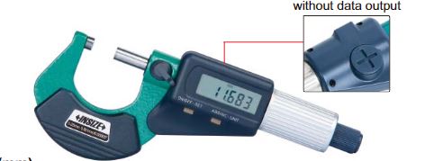 MICROMETRO DIGITAL P/EXTERIORES DE 50.00 - 75.00MM/2&quot; - 3&quot; EN 0.001MM/0.00005&quot;