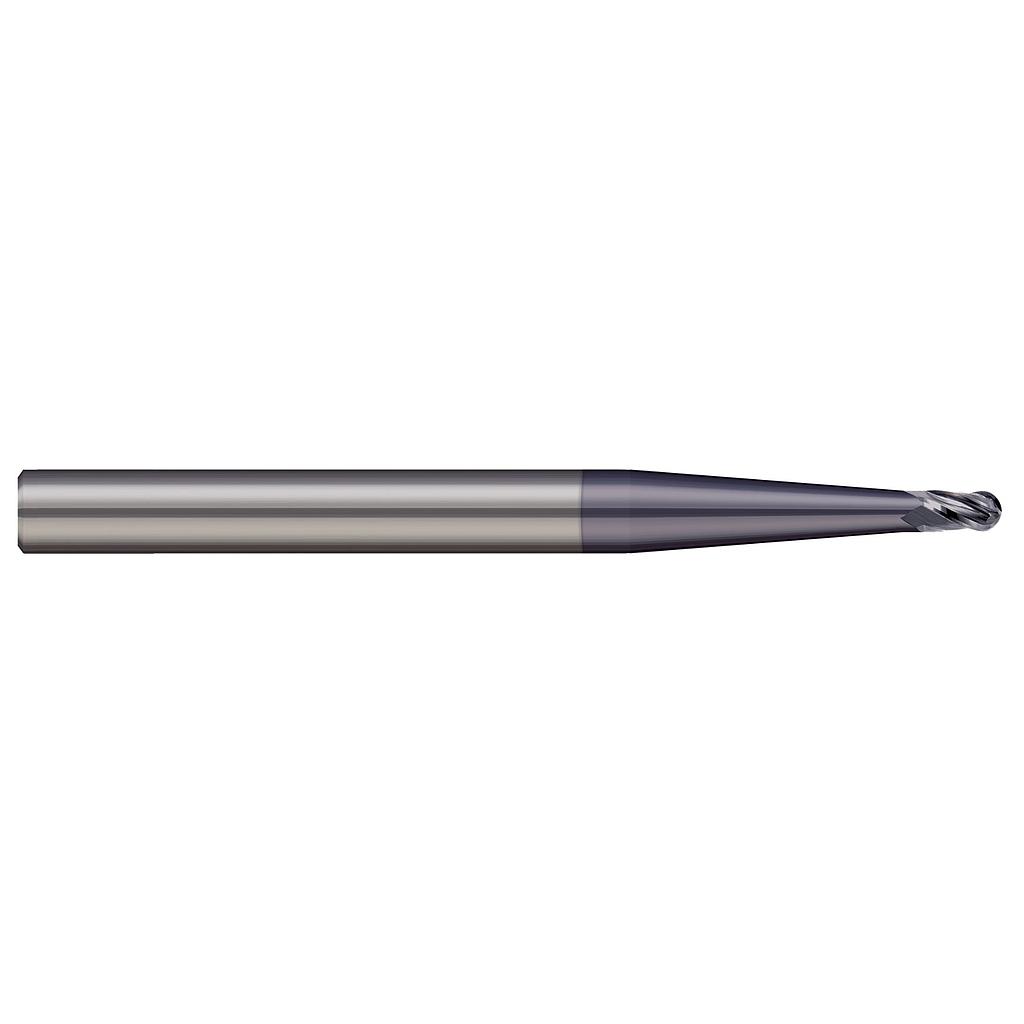 MICRO FRESA BOLA TUNGSTENO  C/REVESTIMIENTO ALTIN DE 1.00MM 2F