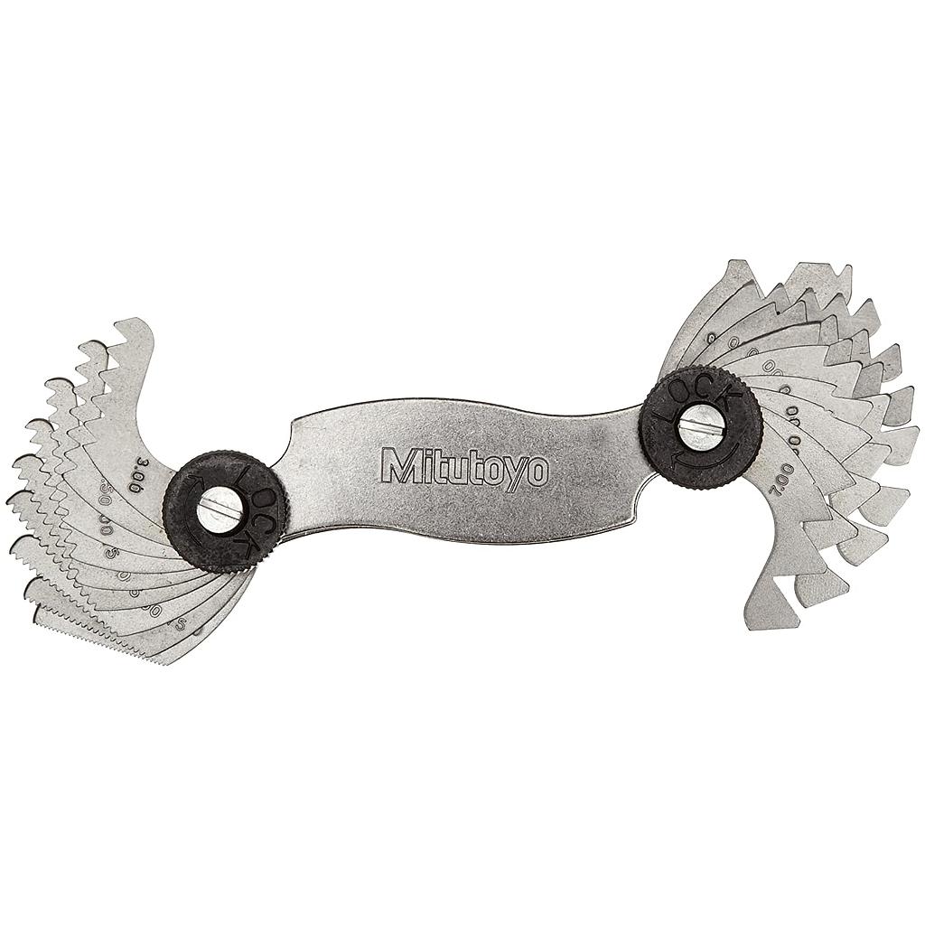 CALIBRADOR DE ROSCAS DE 0.40 - 7.00MM 18 HOJAS