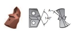 INSERTO P/TALADRADO 32 GEN3 XT C1 AM300 1-5/16&quot;
