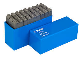 SET DE LETRAS A - Z DE 1/8&quot;