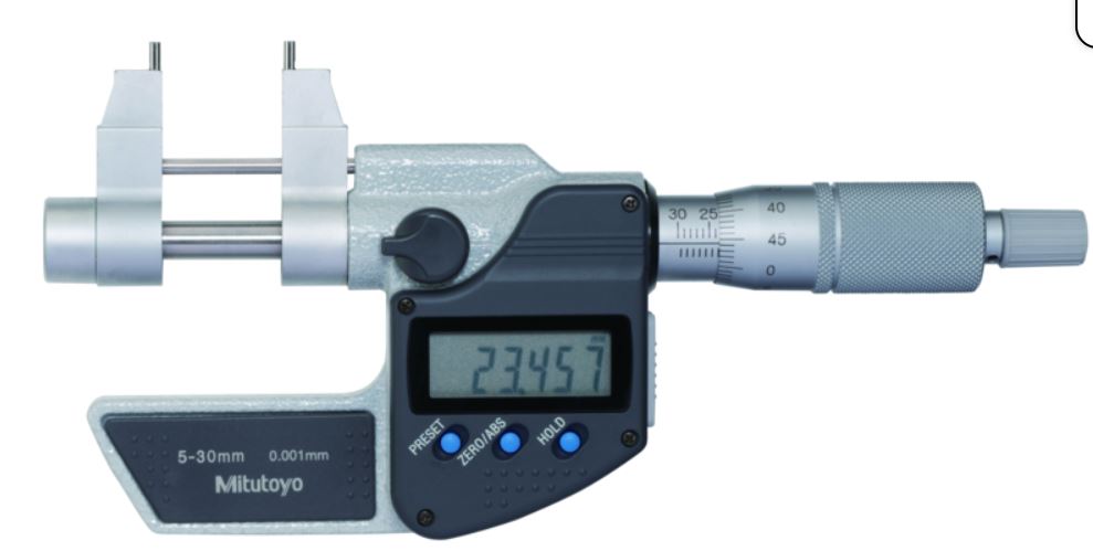 MICROMETRO DIGITAL P/INTERIORES DE 0.2&quot; - 1.2&quot; /5.0MM - 30.0MM EN 0.00005&quot;/0.001MM
