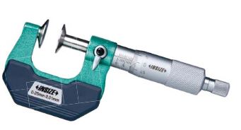 MICROMETRO P/EXTERIOR DE DISCO 0 -25.0MM EN 0.01MM