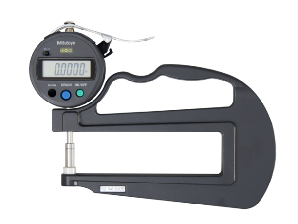 MEDIDOR DE ESPESORES DIGITAL .47"/12.00MM ARCO PROFUNDO