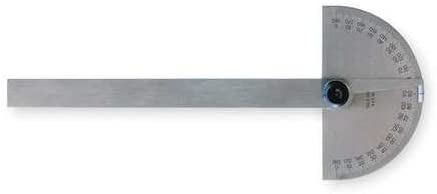 TRANSPORTADOR RECTANGULAR DE 6&quot; 0-180°