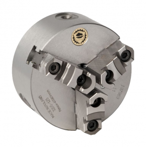 CHUCK UNIVERSAL DE 12&quot; 3 MORDAZAS RESPALDO PLANO ACERO