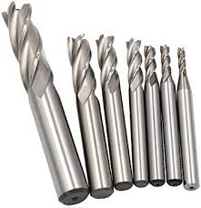 SET DE FRESA HSS 1/8&quot; - 3/4&quot; 4F 11 PIEZAS