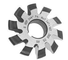 FRESA MODULO 1.50 NO.7 55-134 DIENTES