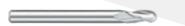 FRESA BOLA TUNGSTENO 5/16&quot; X 1-5/8&quot; X 4&quot; 3F