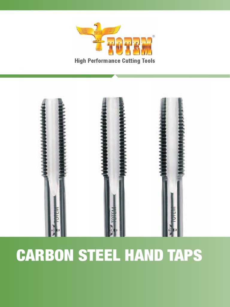 SET DE MACHUELOS 3/8&quot;-16 NC CARBON