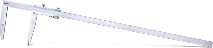VERNIER PIE DE REY PUNTAS LARGAS 0 - 600MM/0 - 24&quot; EN 0.02MM/0.001&quot;