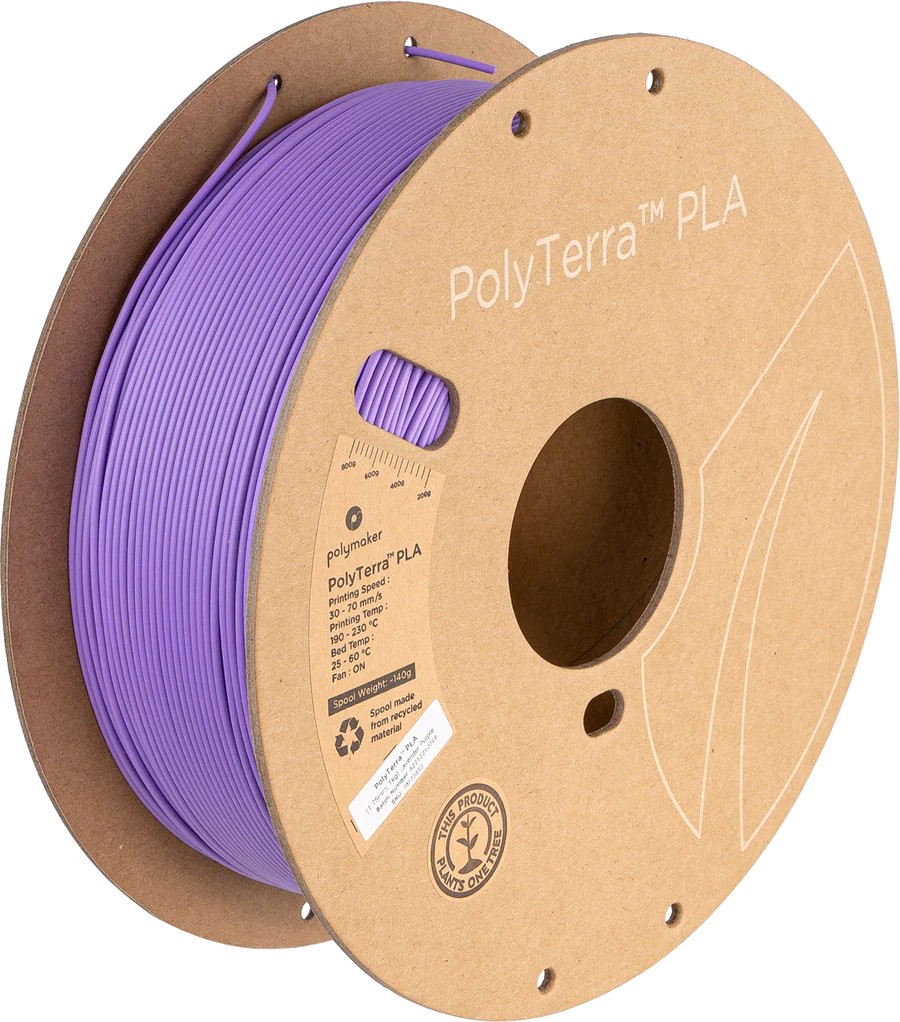 FILAMENTO DE 1.75MM 1KG PLA COLOR MORADO