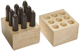 SET NUMEROS INVERTIDOS 3/32&quot; 9 PIEZAS