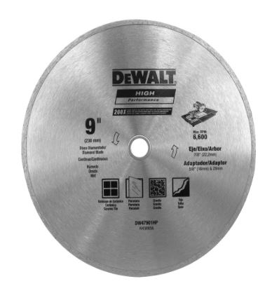 DISCO DIAMANTADO CONTINUO 9&quot;