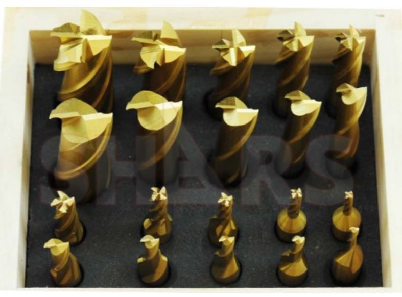 SET FRESA HSSCO 3.00MM - 20.00MM 2F - 4F 20 PIEZAS