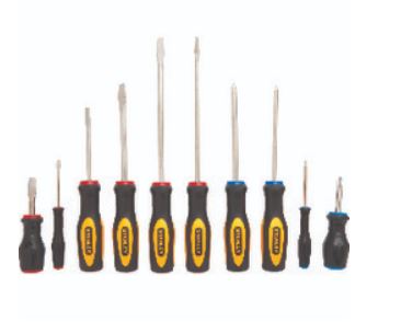 SET DESTORNILLADORES COMBINADOS 10 PIEZAS