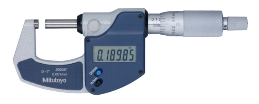 MICROMETRO DIGITAL P/EXTERIORES 0-1&quot; / 0 - 25.00MM EN 0.00005&quot; / 0.001MM