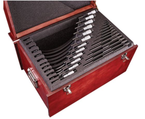 SET DE MICROMETRO P/EXTERIORES 0 - 12&quot; S436EXRLZ