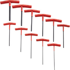 SET DE LLAVES ALLEN TIPO T 5/32&quot; - 3/8&quot; 6 PIEZAS
