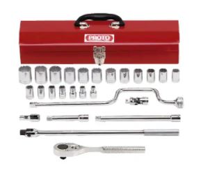 SET DE COPAS 3/8&quot; - 1-1/4&quot; 12 PUNTOS 26 PIEZAS
