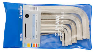 SET DE LLAVES ALLEN RECTA 5/64&quot; - 3/8&quot; 8 PIEZAS