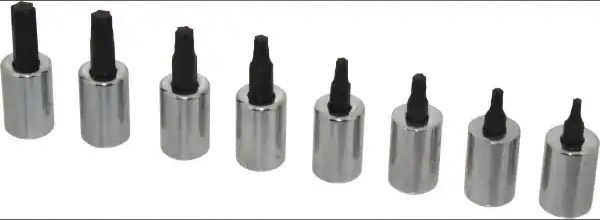 SET COPA TORX RAIZ 3/8&quot; 8 PIEZAS