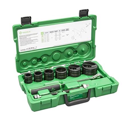 SET SACABOCADOS 2-1/2&quot; - 4&quot; 9 PIEZAS