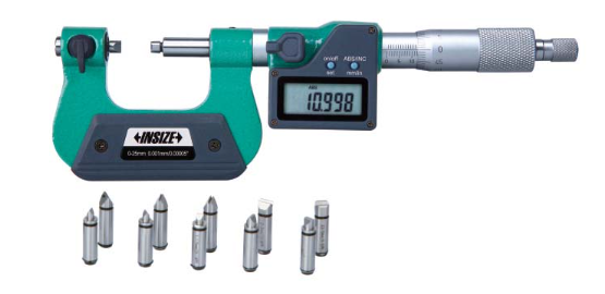 MICROMETRO DIGITAL P/ROSCAS 25.00 - 50.00 / 1&quot; - 2&quot; EN 0.001MM / 0.00005&quot;