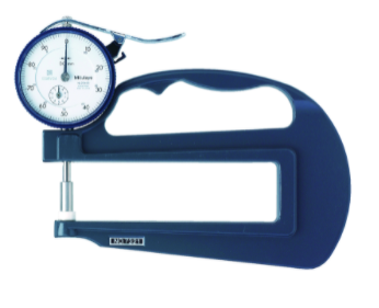 MEDIDOR ESPESOR 10.00MM EN 0.01MM ARCO PROFUNDO