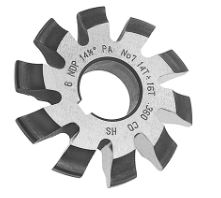 FRESA DIAMETRAL PITCH 14.5 PASO 18DP NO 3 HSS M35