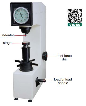 DUROMETRO BRINELL / ROCKWELL / VICKERS