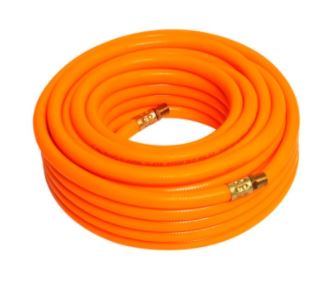 MANGUERA PARA COMPRESOR 15MTS CON CONEXIONES 1/4&quot; NPT
