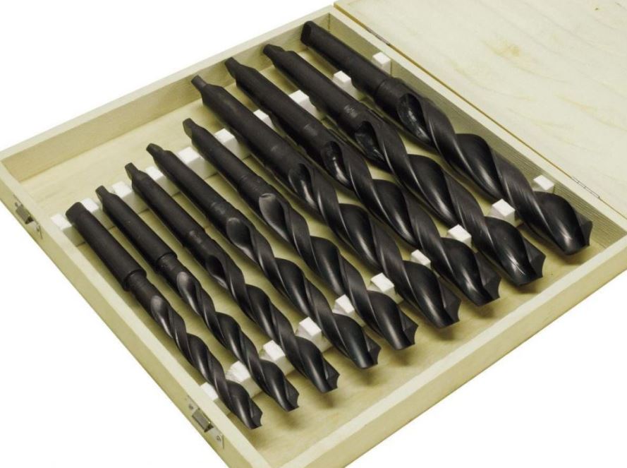 SET DE BROCAS CONO MORSE 1/2&quot; - 1-1/2&quot;