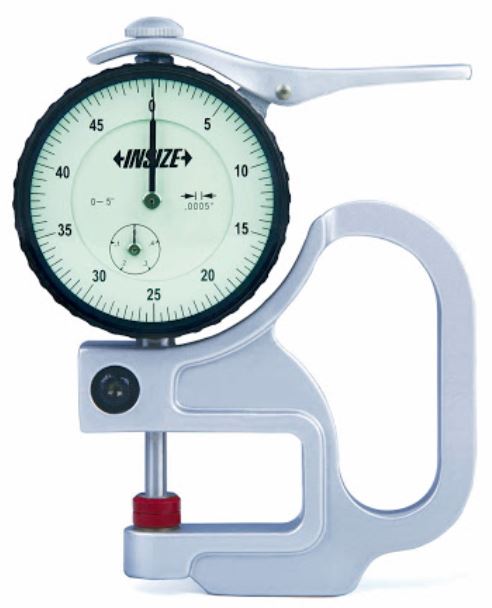 MEDIDOR DE ESPESORES DE 0 - 10.0MM EN 0.01MM
