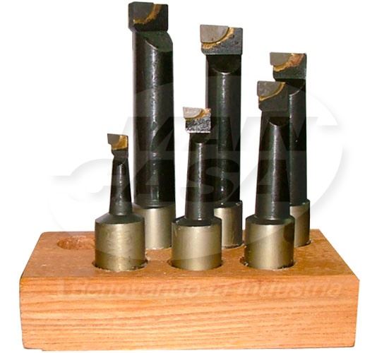 SET P/BARRA MANDRINADO 1" 6PZAS.