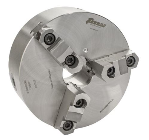 CHUCK UNIVERSAL DE 10&quot; DE 3&quot; MORDAZAS RESPALDO PLANO