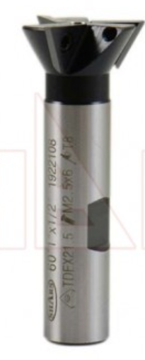 FRESA COLA DE MILANO INDEXABLE 2-1/2&quot;